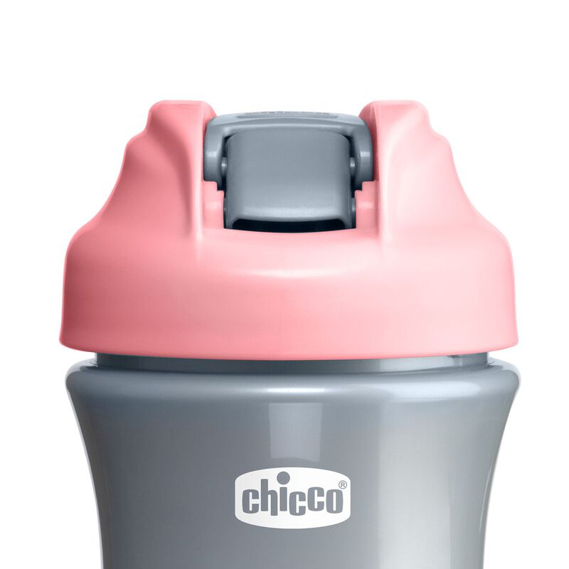 Kids Pop-Up Cup (350ml) (2Y+) (Pink) image number 3